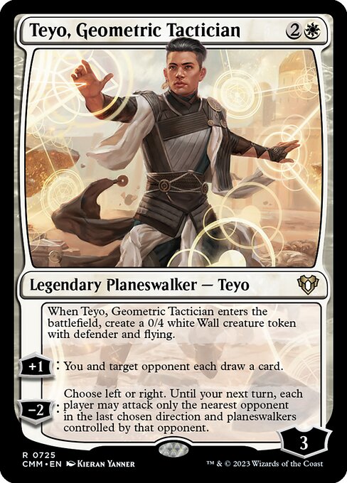 Teyo, Geometric Tactician - Commander Masters #725