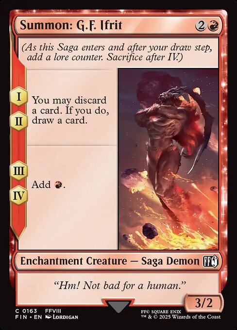 Summon: G.F. Ifrit - Final Fantasy #163