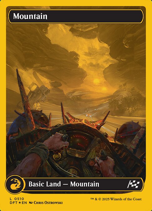 Mountain (0510) (First-Place Foil) - Aetherdrift #510