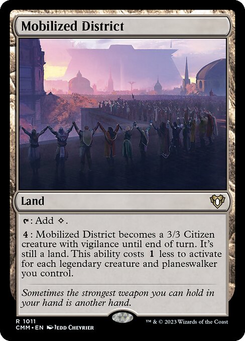 Mobilized District - Commander Masters #1011