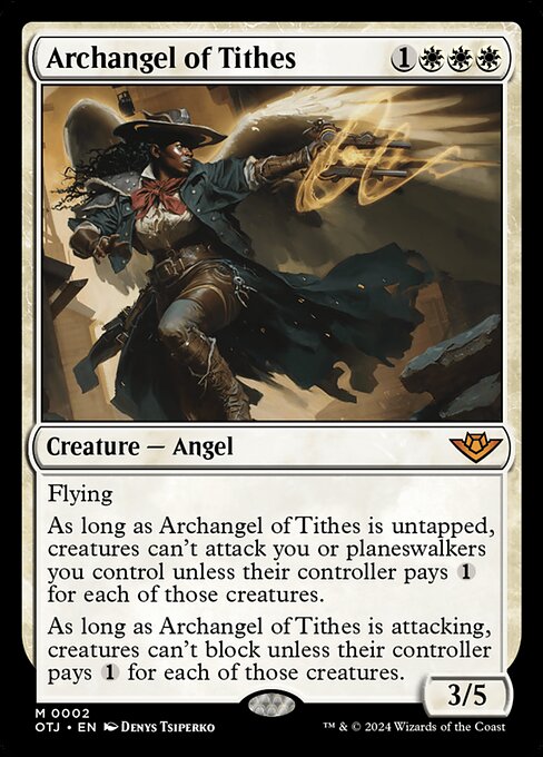 Archangel of Tithes - Outlaws of Thunder Junction #2