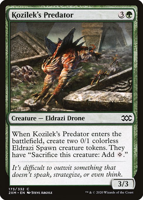 Kozilek's Predator - Double Masters #173