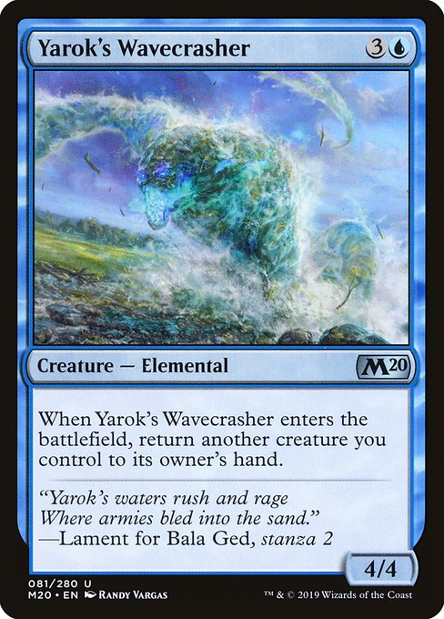 Yarok's Wavecrasher - Core Set 2020 #81