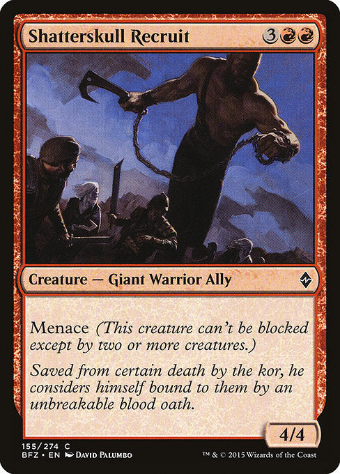 Shatterskull Recruit - Battle for Zendikar #155