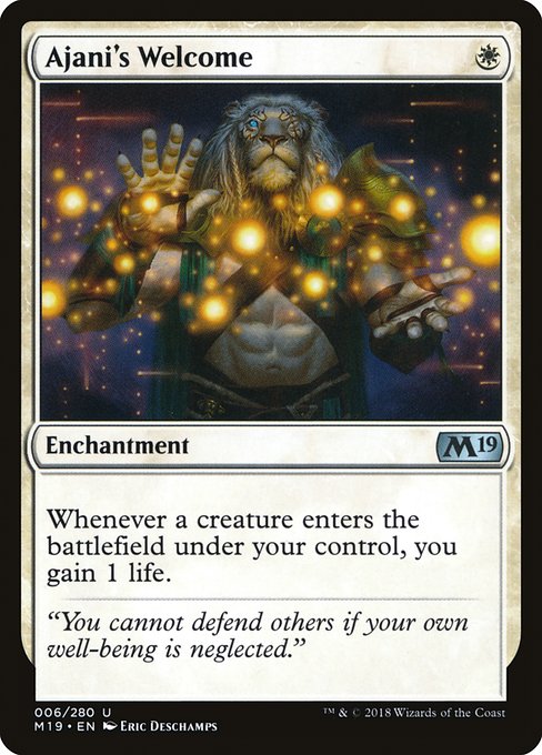 Ajani's Welcome - Core Set 2019 #6