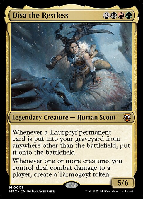 Disa the Restless - Modern Horizons 3 Commander #1