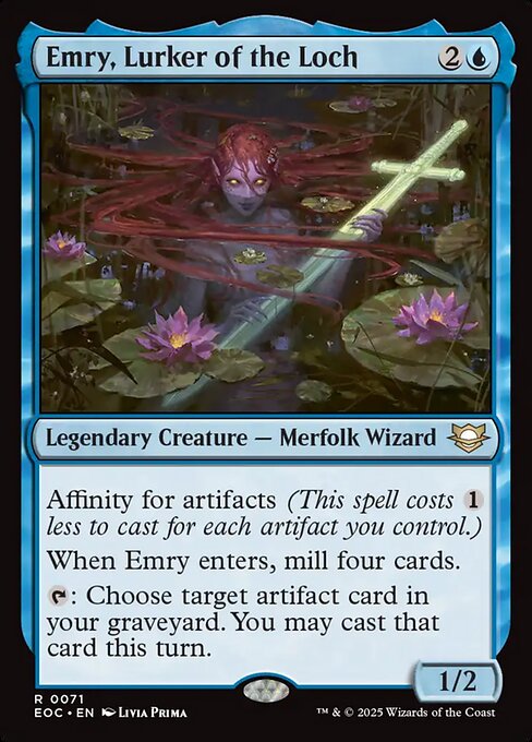 Emry, Lurker of the Loch - Edge of Eternities Commander #71