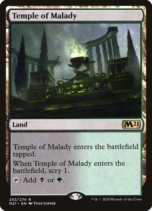 Temple of Malady - Core Set 2021 #253