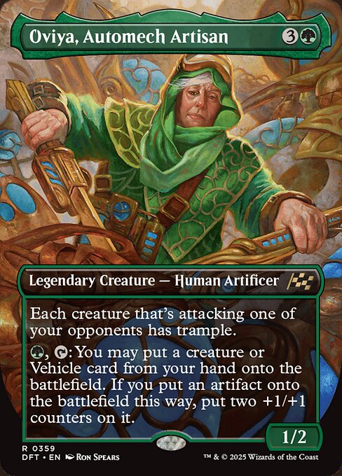 Oviya, Automech Artisan (Borderless) - Aetherdrift #359