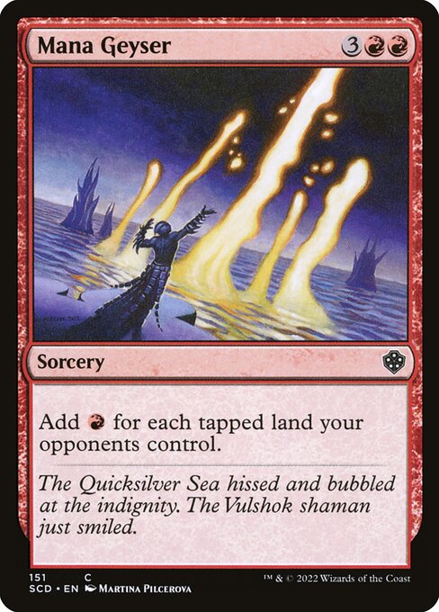 Mana Geyser - Starter Commander Decks #151