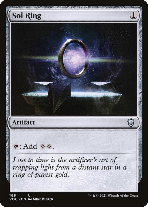 Sol Ring - Crimson Vow Commander #168