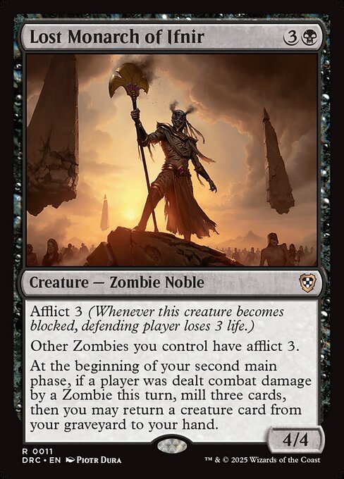 Lost Monarch of Ifnir - Aetherdrift Commander #11