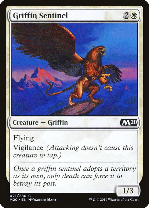 Griffin Sentinel - Core Set 2020 #21