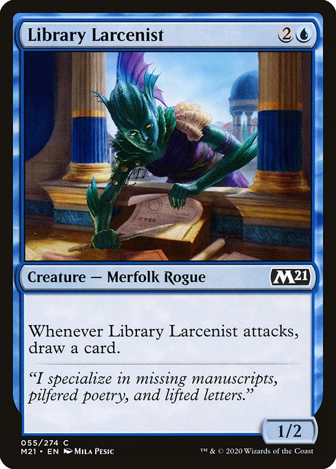 Library Larcenist - Core Set 2021 #55