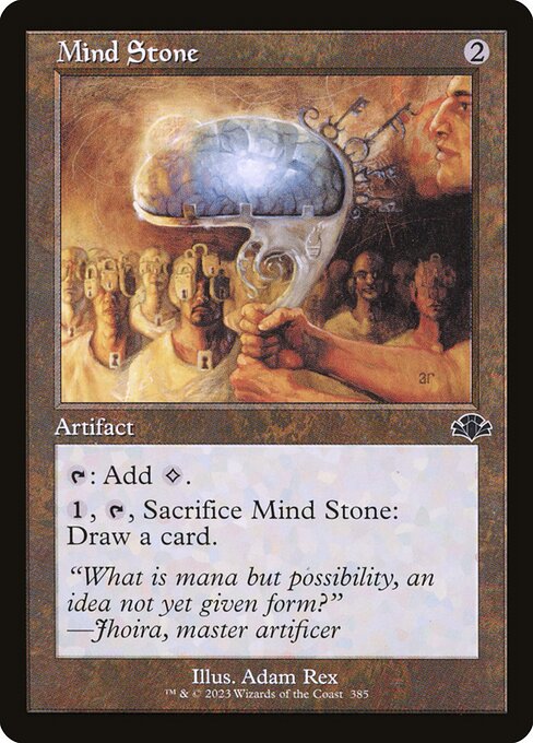 Mind Stone (Retro Frame) - Dominaria Remastered #385