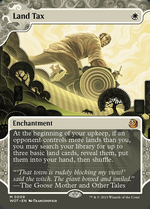 Land Tax - Wilds of Eldraine: Enchanting Tales #9