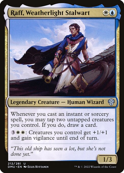Raff, Weatherlight Stalwart - Dominaria United #212