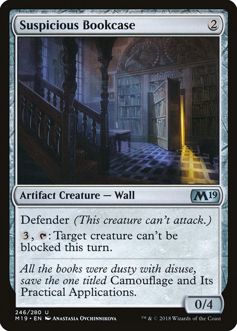 Suspicious Bookcase - Core Set 2019 #246