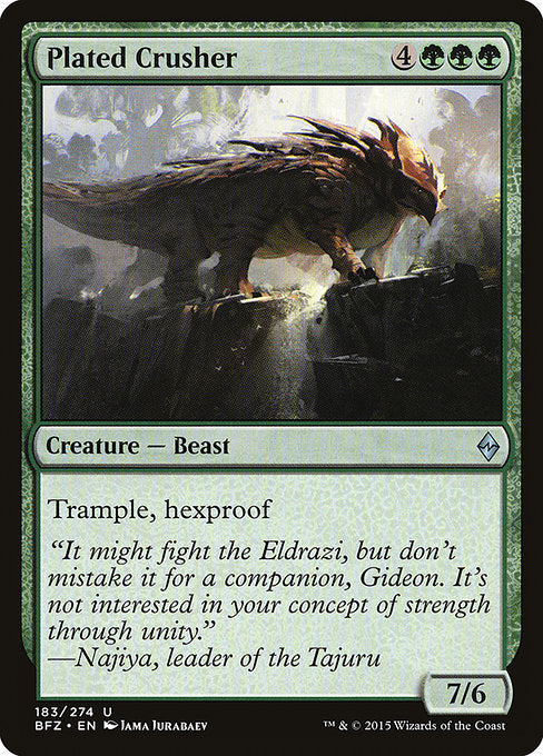 Plated Crusher - Battle for Zendikar #183