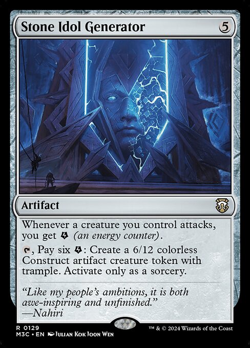 Stone Idol Generator - Modern Horizons 3 Commander #129