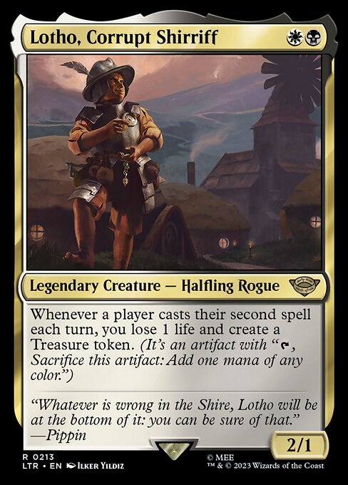 Lotho, Corrupt Shirriff - The Lord of the Rings: Tales of Middle-earth #213
