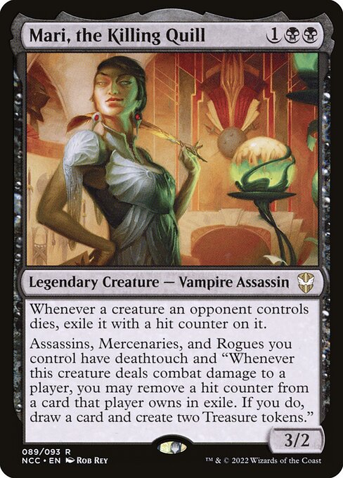 Mari, the Killing Quill - New Capenna Commander #89