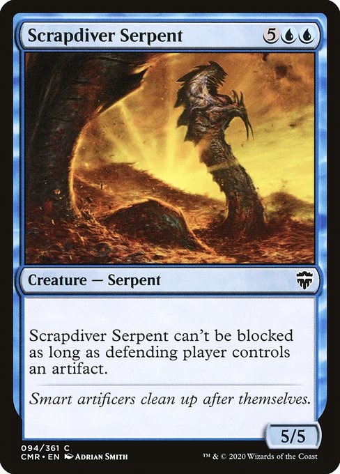 Scrapdiver Serpent - Commander Legends #94