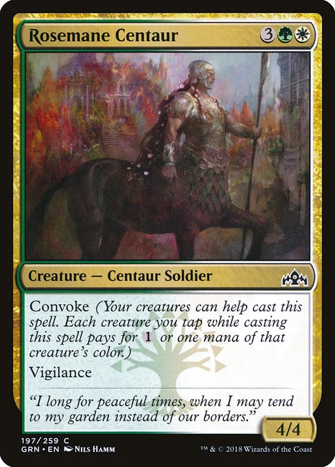 Rosemane Centaur - Guilds of Ravnica #197