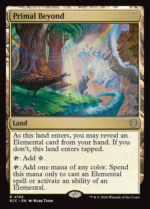 Primal Beyond - Lorwyn Eclipsed Commander #159