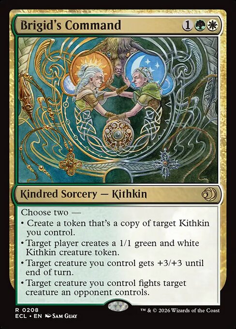 Brigid's Command - Lorwyn Eclipsed #208