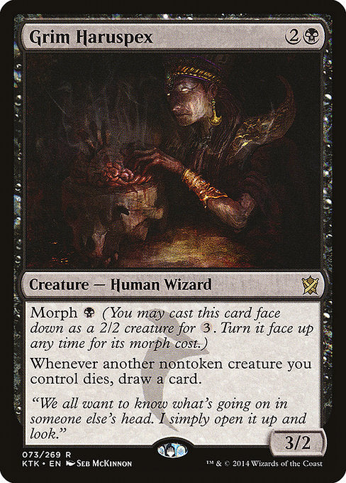 Grim Haruspex - Khans of Tarkir #73