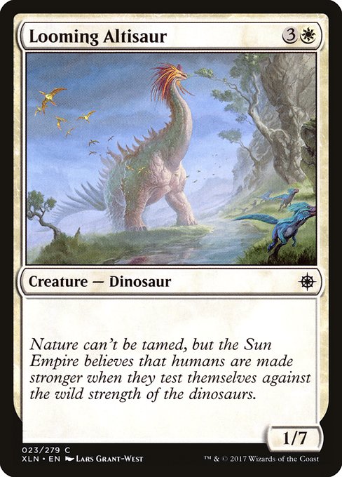 Looming Altisaur - Ixalan #23