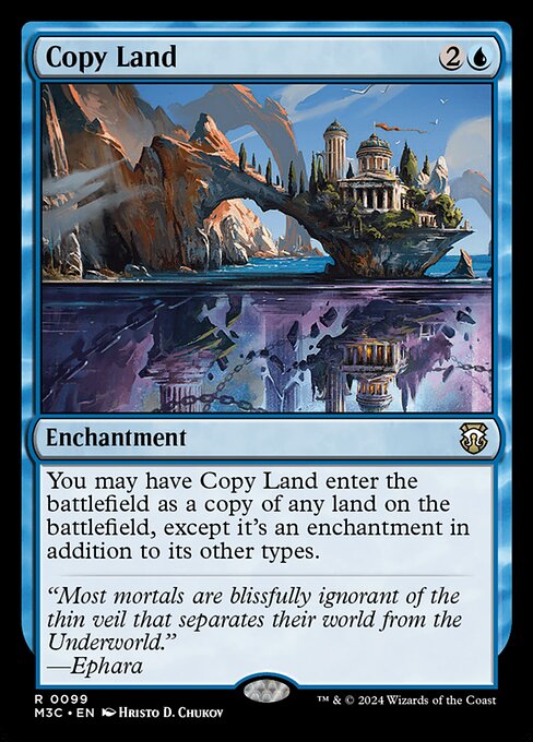 Copy Land - Modern Horizons 3 Commander #99
