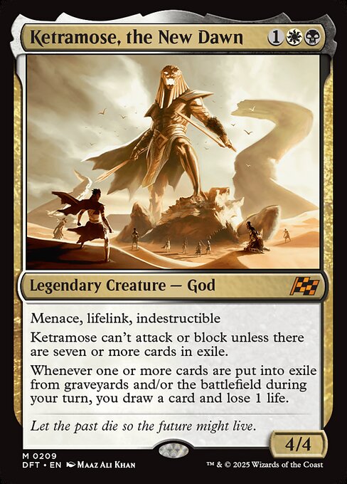 Ketramose, the New Dawn - Aetherdrift #209