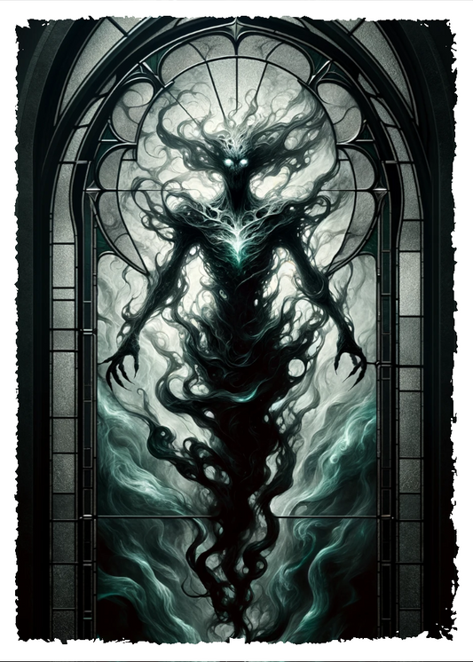 Horror Stained Glass Sleeve