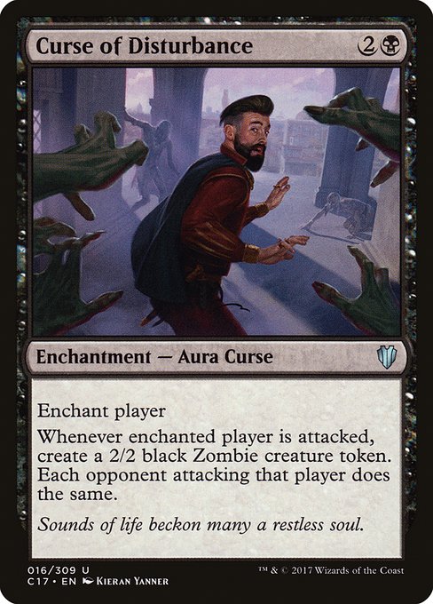 Curse of Disturbance - Commander 2017 #16