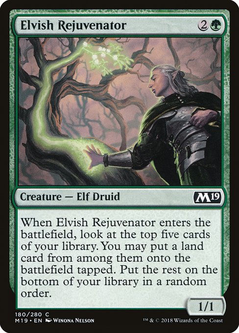 Elvish Rejuvenator - Core Set 2019 #180