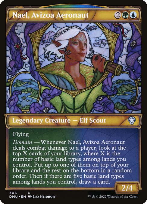Nael, Avizoa Aeronaut (Showcase) - Dominaria United #306