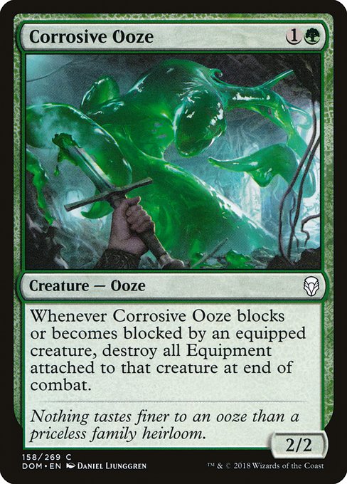 Corrosive Ooze - Dominaria #158