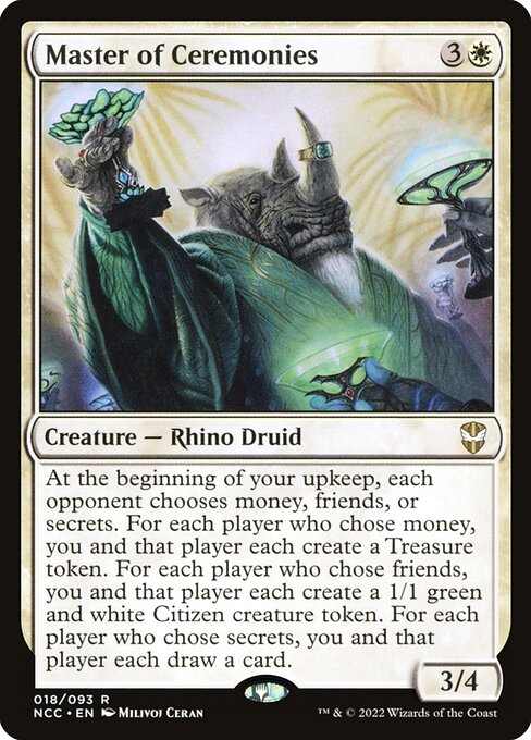 Master of Ceremonies - New Capenna Commander #18