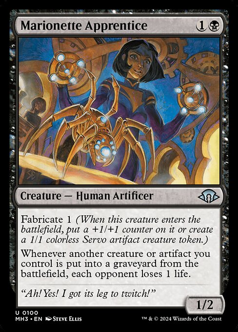 Marionette Apprentice - Modern Horizons 3 #100