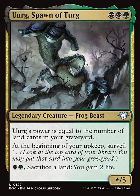 Uurg, Spawn of Turg - Edge of Eternities Commander #127