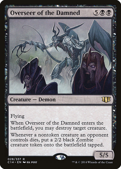 Overseer of the Damned - Commander 2014 #28