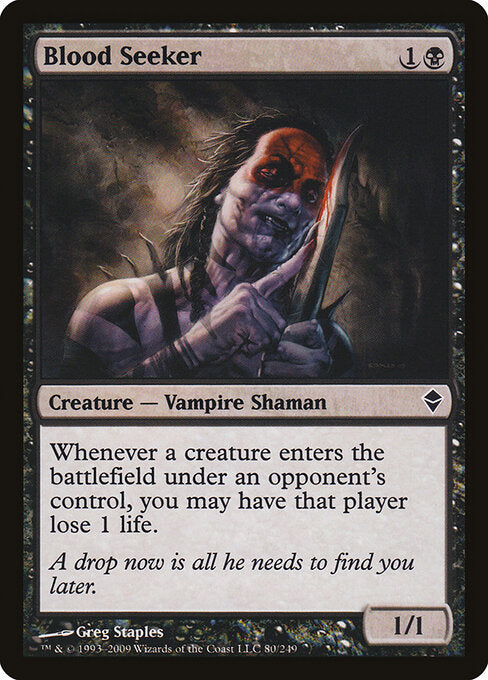 Blood Seeker - Zendikar #80