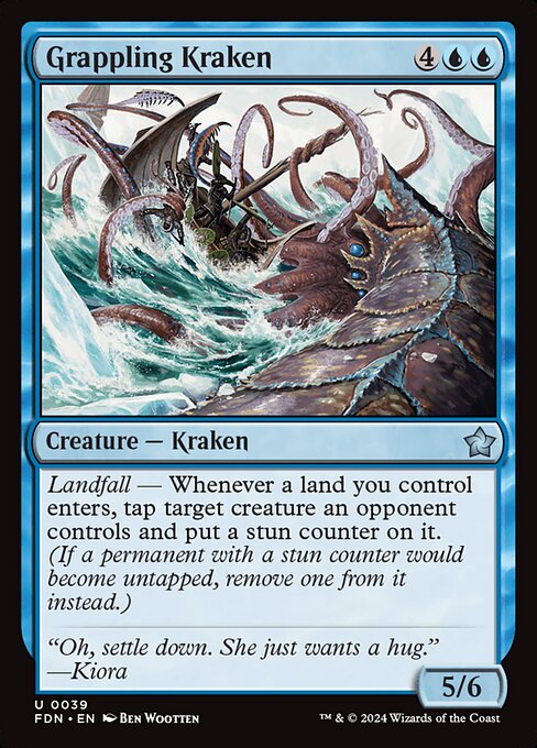 Grappling Kraken - Foundations #39