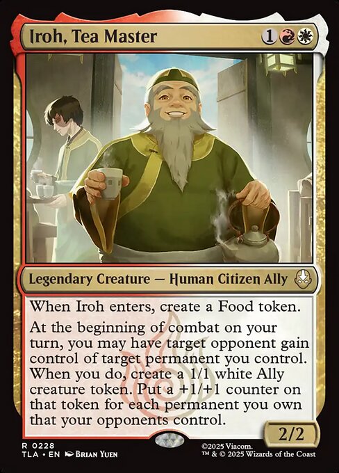 Iroh, Tea Master - Avatar: The Last Airbender #228