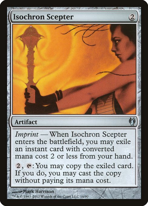 Isochron Scepter - Duel Decks: Izzet vs. Golgari #16