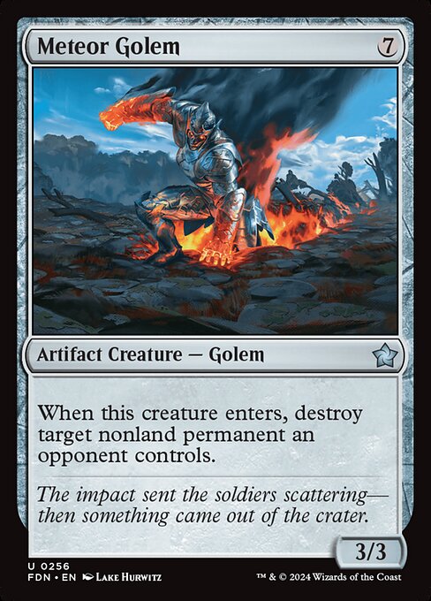 Meteor Golem - Foundations #256
