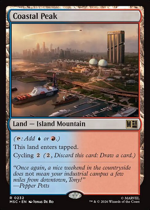 Coastal Peak - Marvel Super Heroes Commander #232