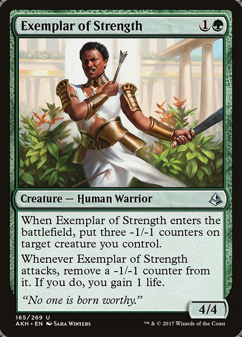Exemplar of Strength - Amonkhet #165